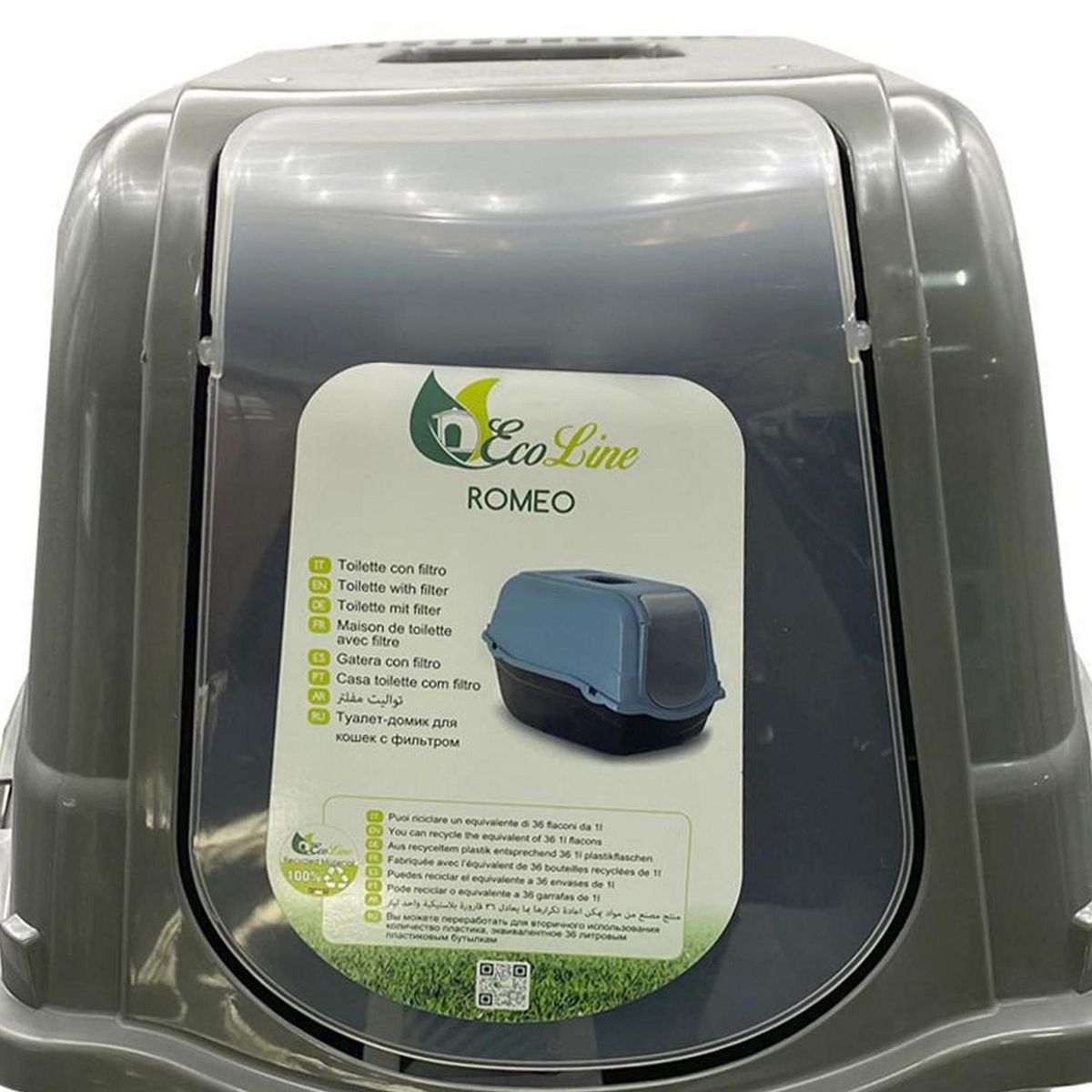 GENERICO - Arenero para gatos gris