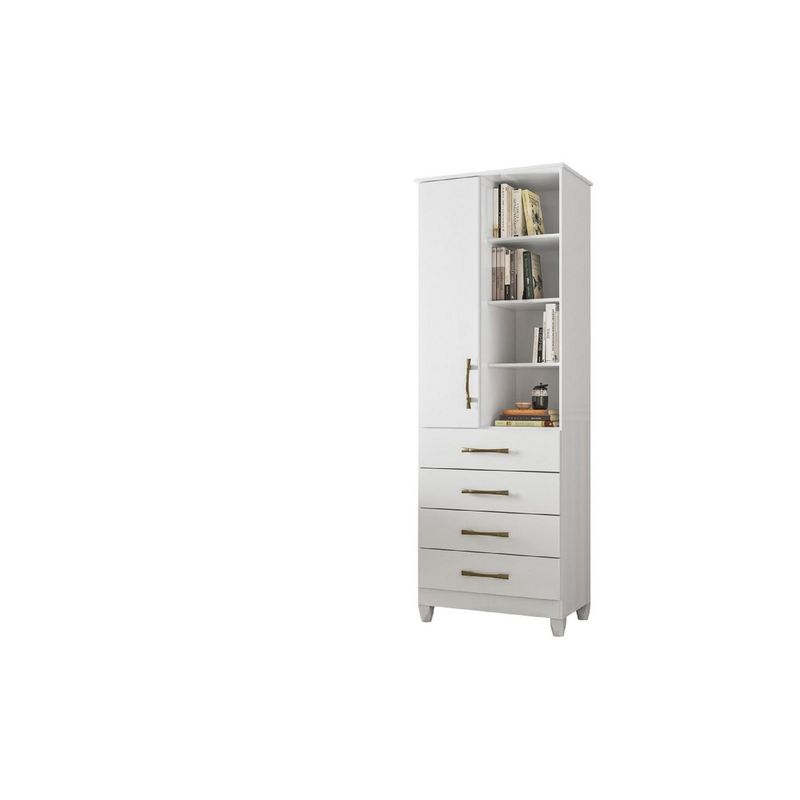 ROCH LTDA - Clóset Lara 1 Puerta(s) 1 Repisa(s) 41x182x41 cm Blanco