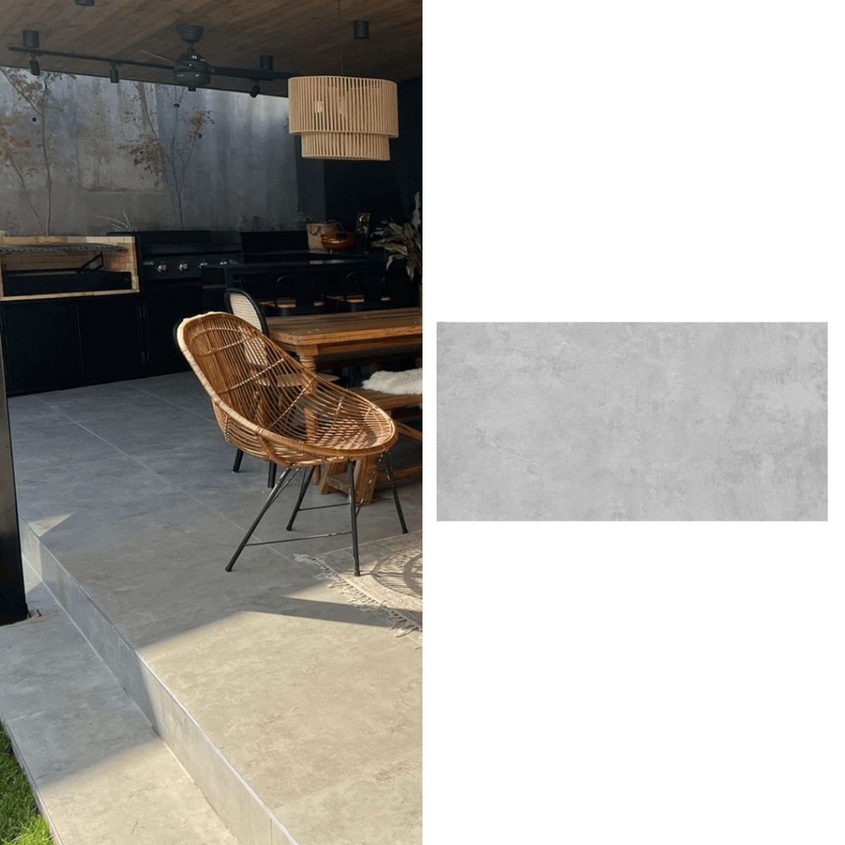 EMBRAMACO - Porcelanato 62x120 cm Gran District Gris 2.28 m2