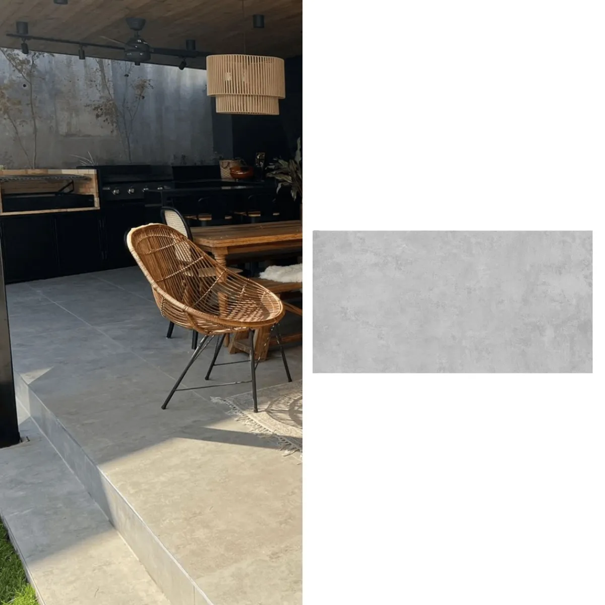 EMBRAMACO - Porcelanato 62x120 cm Gran District Gris 2.28 m2