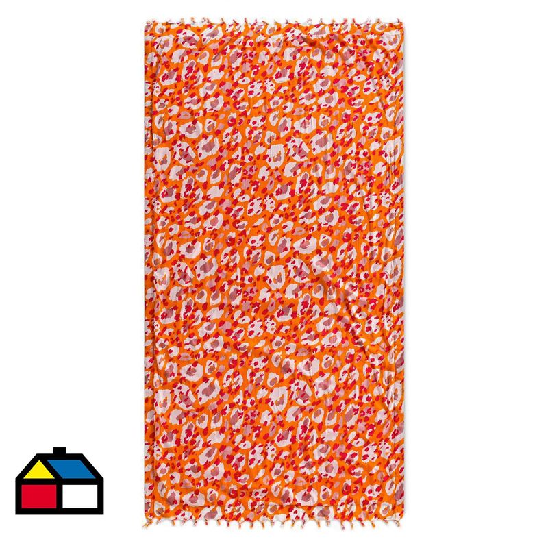 ELEMENT & CO - Pareo Funprint 420 gr Algodón 100x180 cm Estampado
