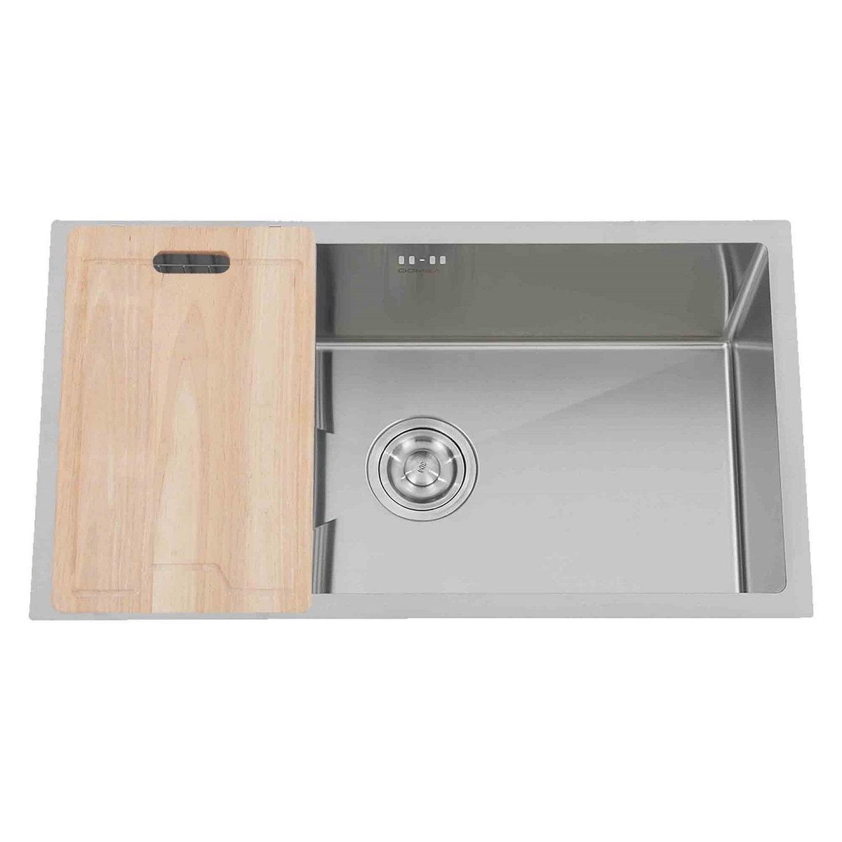 DOMSA - Lavaplatos Deluxe MDS7140-S S/L 1 Cubeta(s) 71x23x40 cm Acero inoxidable