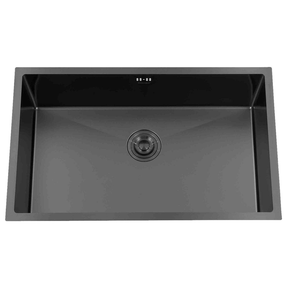 DOMSA - Lavaplatos Deluxe MDS8050B-B-S/L 1 Cubeta(s) 80x21x50 cm Acero inoxidable