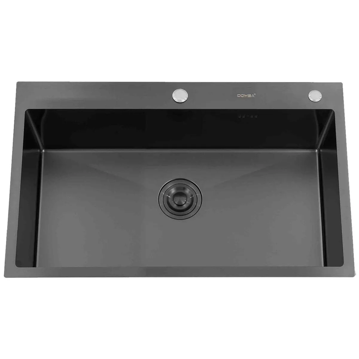 DOMSA - Lavaplatos Deluxe MDS8050A-B-C/L 1 Cubeta(s) 80x21x50 cm Acero inoxidable