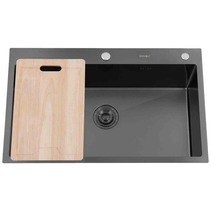 Lavaplatos Deluxe MDS8050A-B-C/L 1 Cubeta(s) 80x21x50 cm Acero