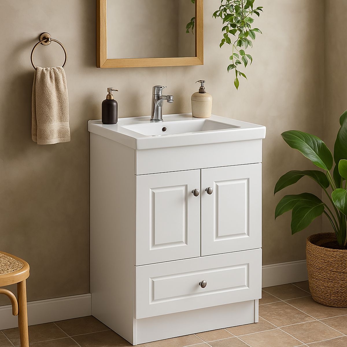 DOMSA - Mueble vanitorio B50-PHB (Sin Cubierta)