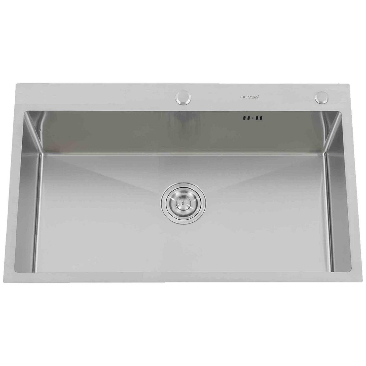 DOMSA - Lavaplatos Deluxe MDS8050A-S-C/L 1 Cubeta(s) 80x21x50 cm Acero inoxidable