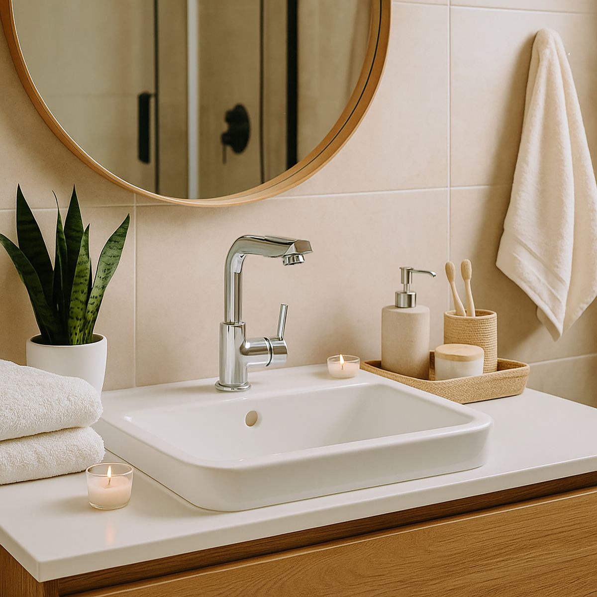 DOMSA - Monomando Lavamanos BG-03 Cromado