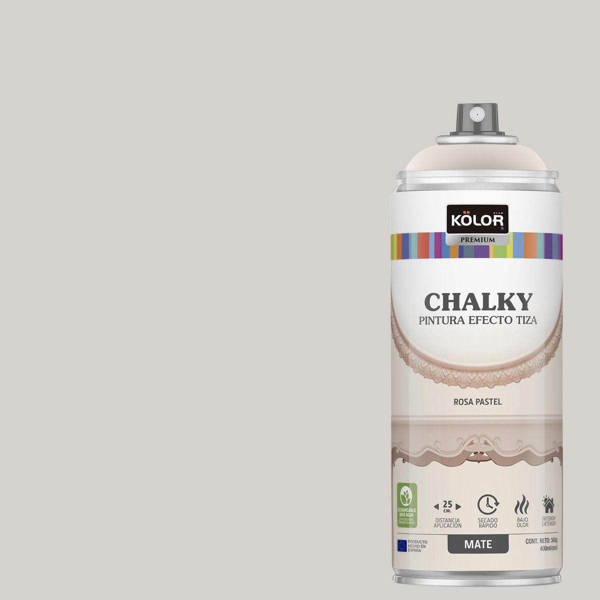 KOLOR - Pintura Tizada Chalky Spray 0.4 l Mate rosa