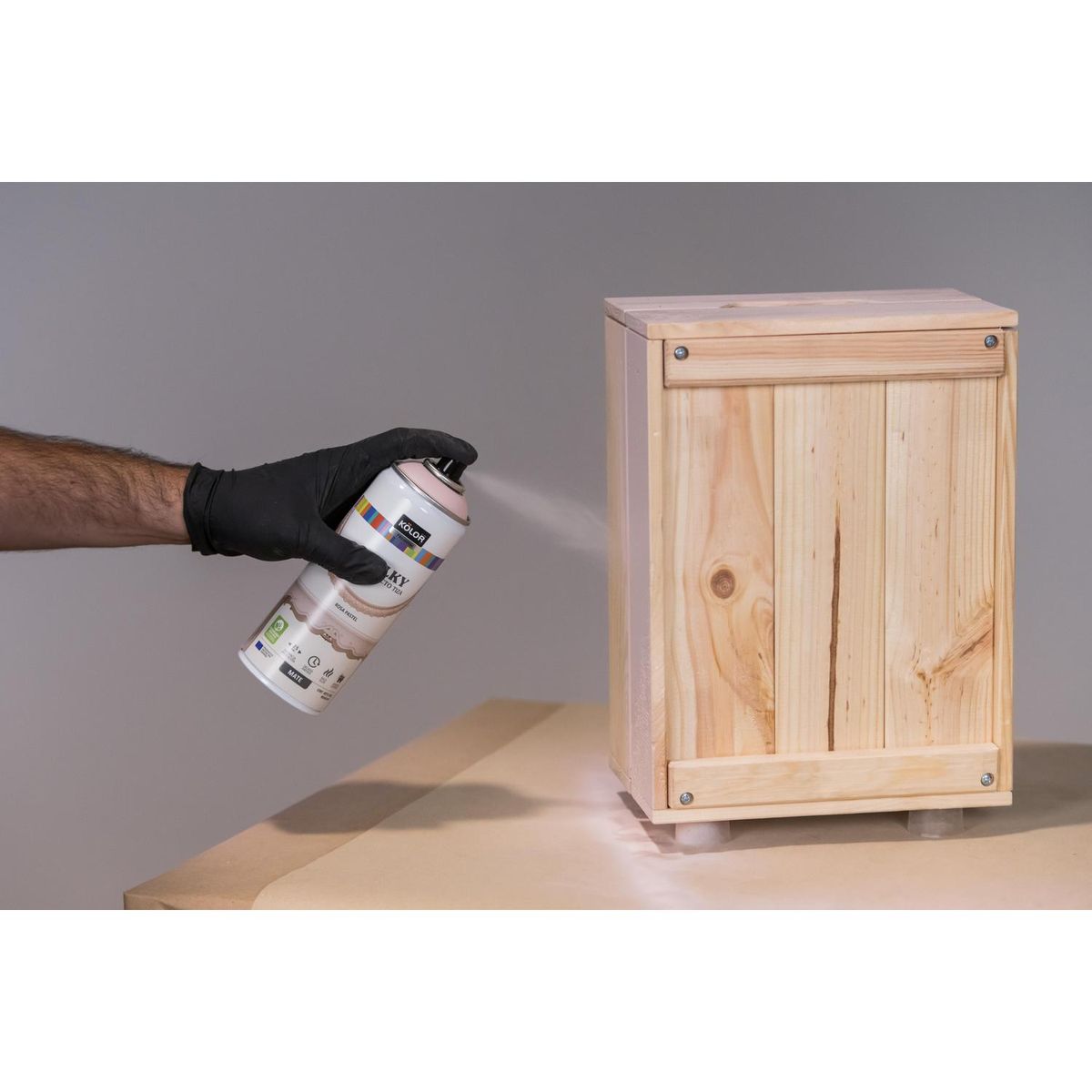 KOLOR - Pintura Tizada Chalky Spray 0.4 l Mate rosa