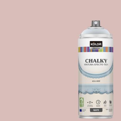 Pintura Tizada Chalky en Spray Azul Beb Mate 400ml