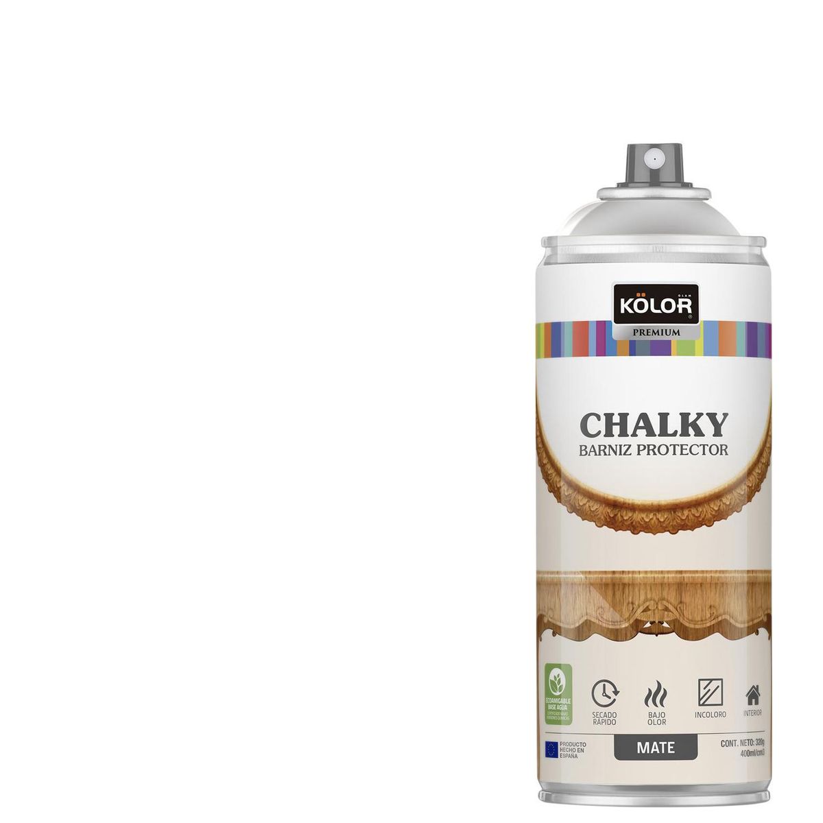 KOLOR - Barniz Protector Spray Mate 0.4 l transparente