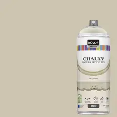 KOLOR - Pintura Tizada Chalky en Spray Cappuchino Mate 400ml