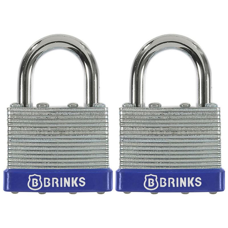 BRINKS - Candado Brinks 40mm Lamin 2 unidades