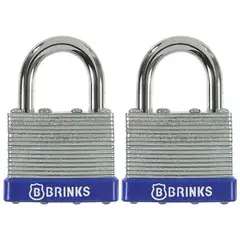 BRINKS - Candado 40mm Lamin 2 unidades