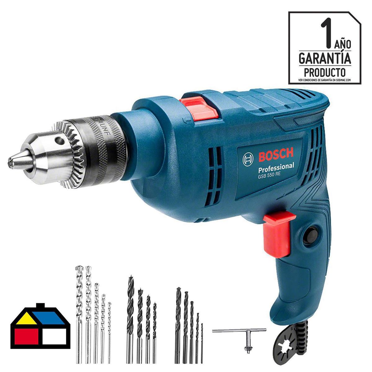 BOSCH - Taladro Percutor Eléctrico 13 mm 220 V