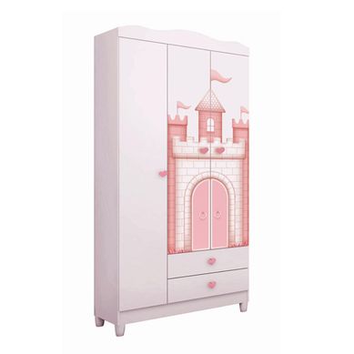 Closet infantil 3 puertas Sofa blanco