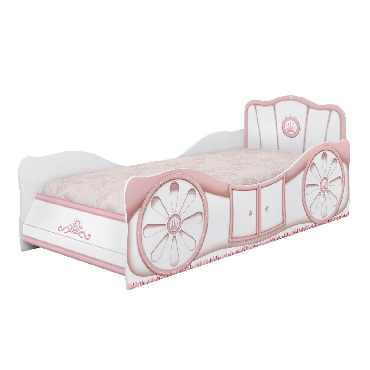 KIDSCOOL - Cama Infantil Sofía blanco Blanco