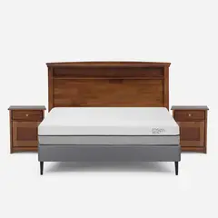 ROSEN - Cama 2 Plazas Europea Pratta Gris