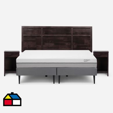 Cama Europea pratta 1.50x2.00 bd robin c