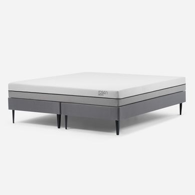 Cama Europea Pratta 2 plazas Gris