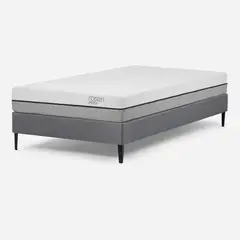 ROSEN - Cama Europea Pratta 1.5 plazas Gris