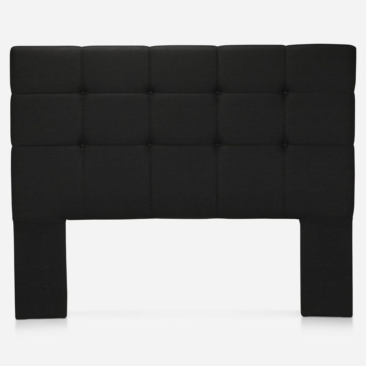 ROSEN - Cama 2 Plazas Boxet Upline + Respaldo + Velador