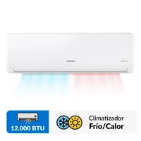 Aire acondicionado split inverter frio/calor 12000 BTU