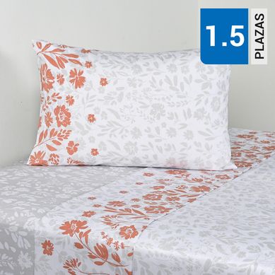 Sbanas 1.5 Plazas 200 Hilos Sunny