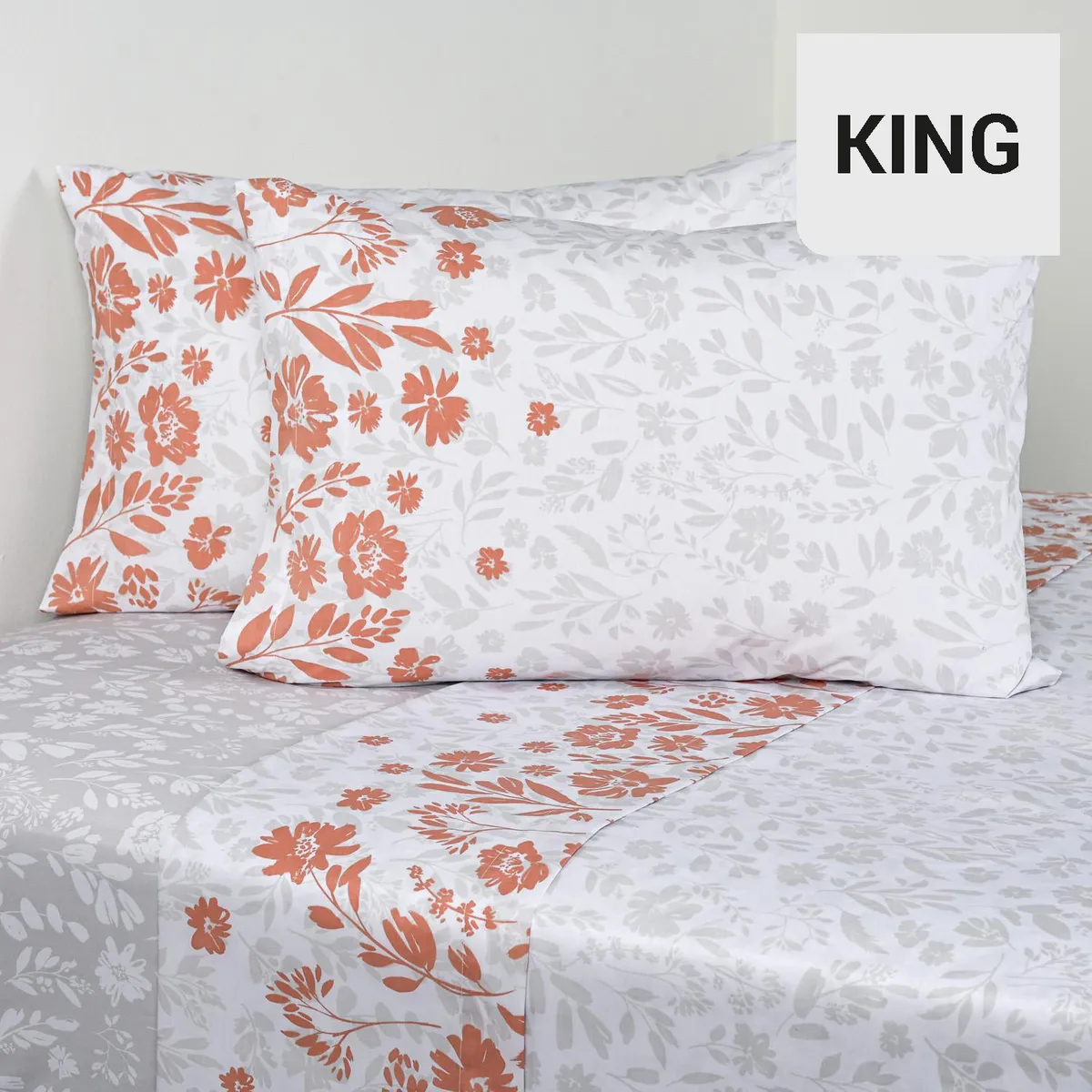 ELEMENTS BY CANNON - Juego de Sábanas Sunny King 200 Hilos Celeste