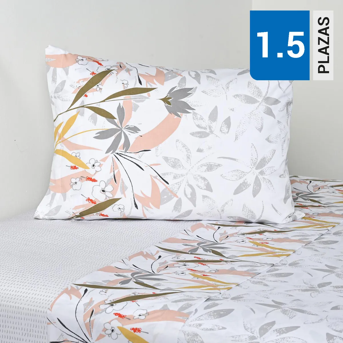 CANNON - Sábanas 1.5 Plazas 200 Hilos Kiki