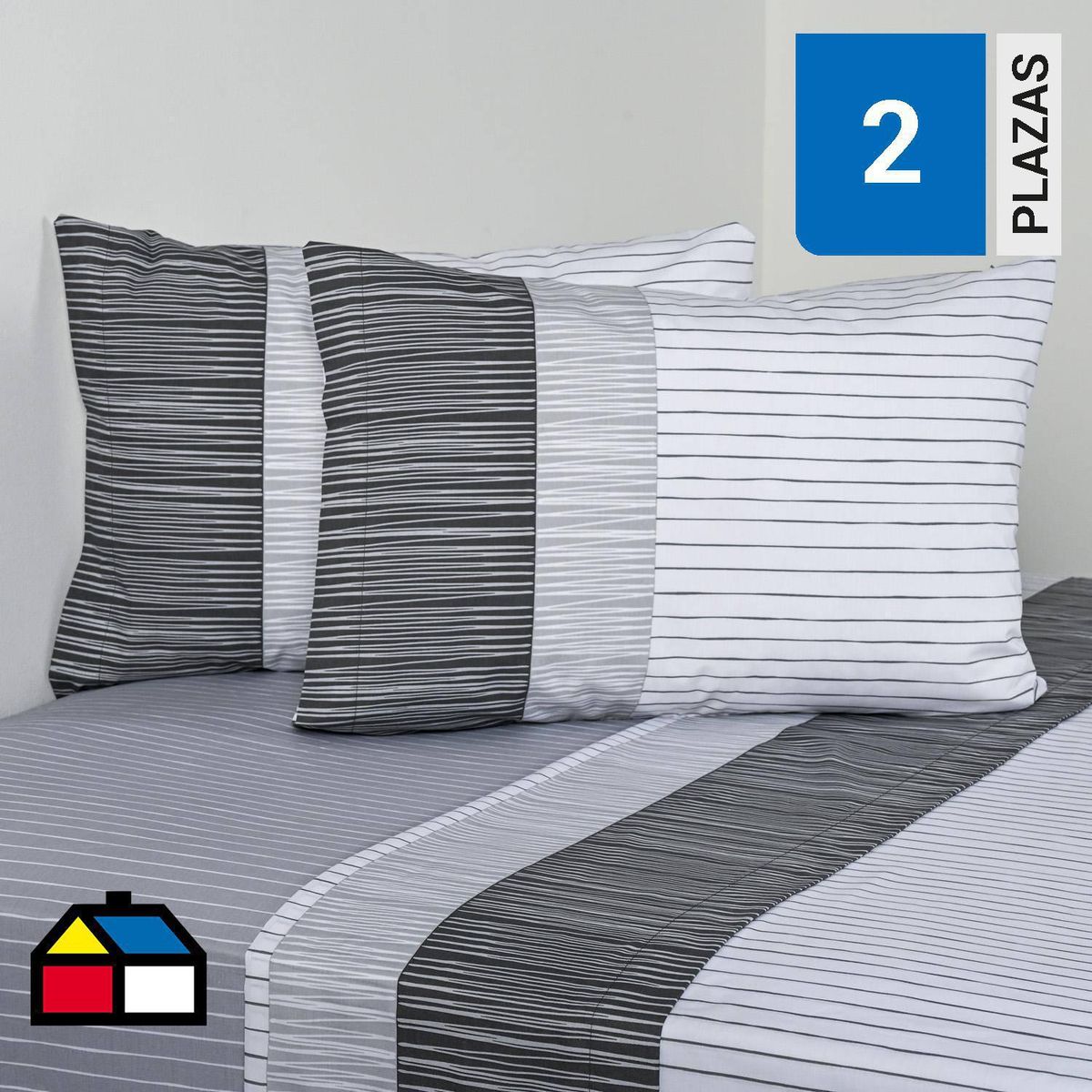 CANNON - Sábanas 1.5 Plazas 200 Hilos Marker