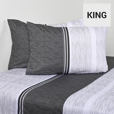 Sbanas King 200 Hilos Moka