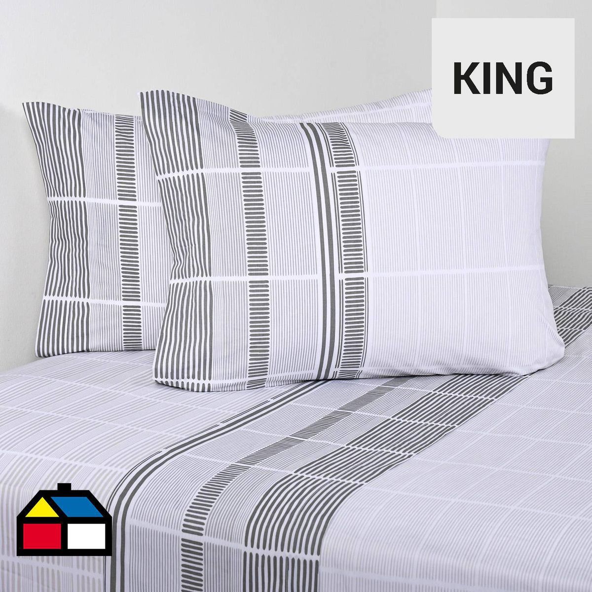 CANNON - Juego de Sábanas Express King 200 Hilos Amarillo