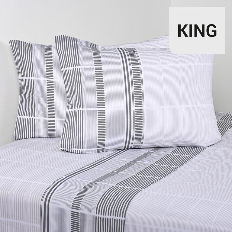 Juego de Sábanas Express King 200 Hilos Amarillo