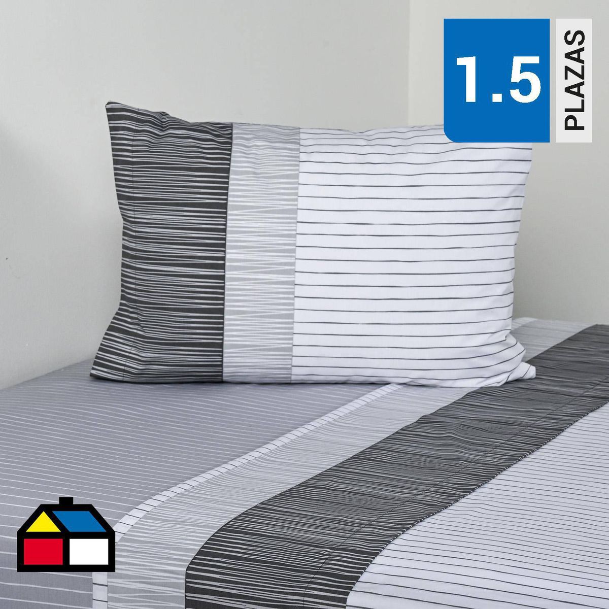 CANNON - Sábanas 1.5 Plazas 200 Hilos Marker