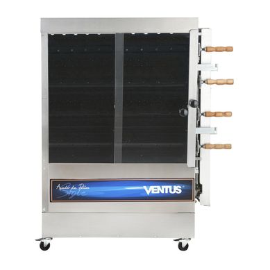 Asador Pollo 4 Esp.Quem.Tubular PR-623N