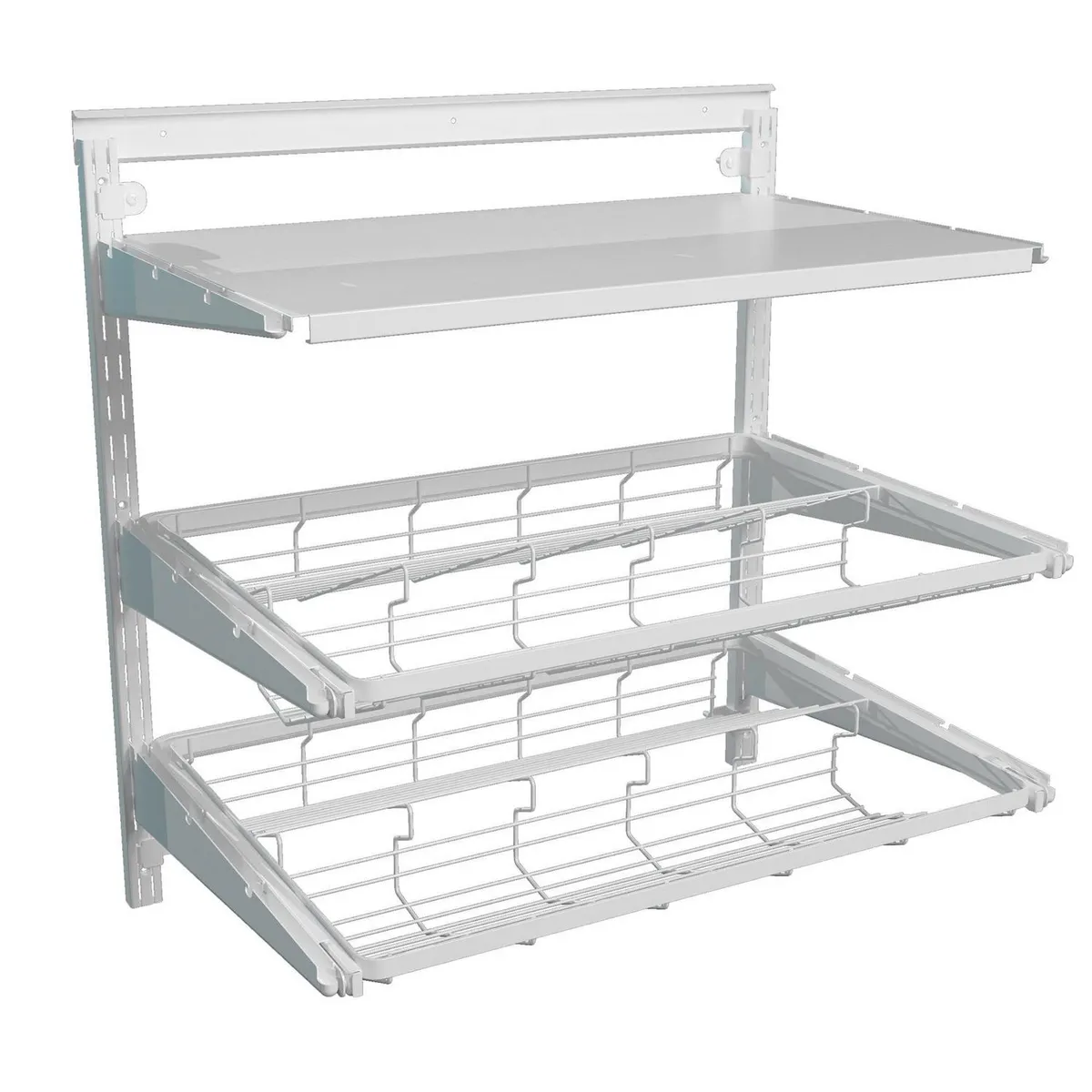 DUCASSE - Estante Organizador 64x66x44 cm Blanco