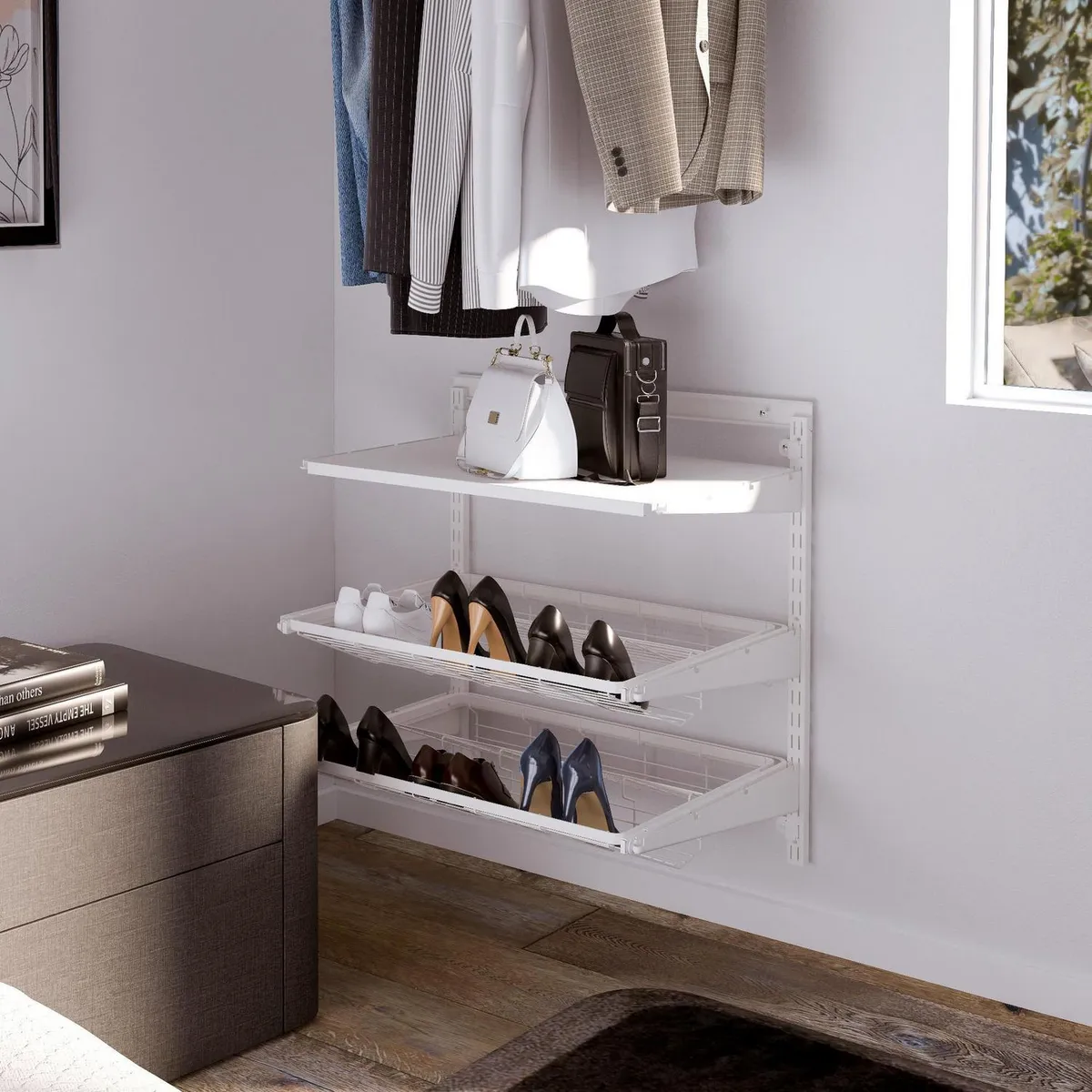 DUCASSE - Estante Organizador 64x66x44 cm Blanco