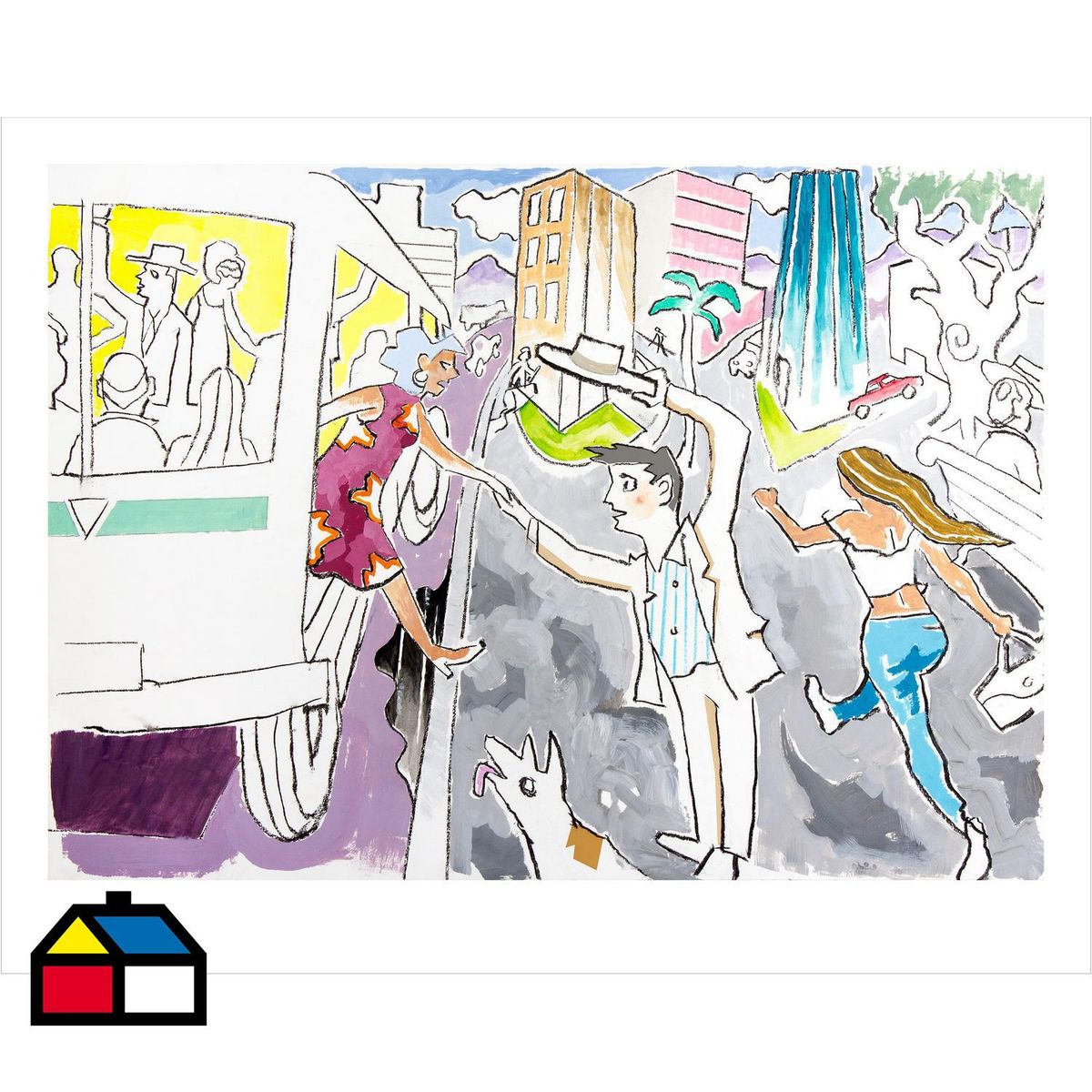  - Cuadro urbanocromo - titi gana