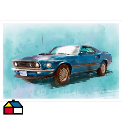 Cuadro carro de fuego -andrade