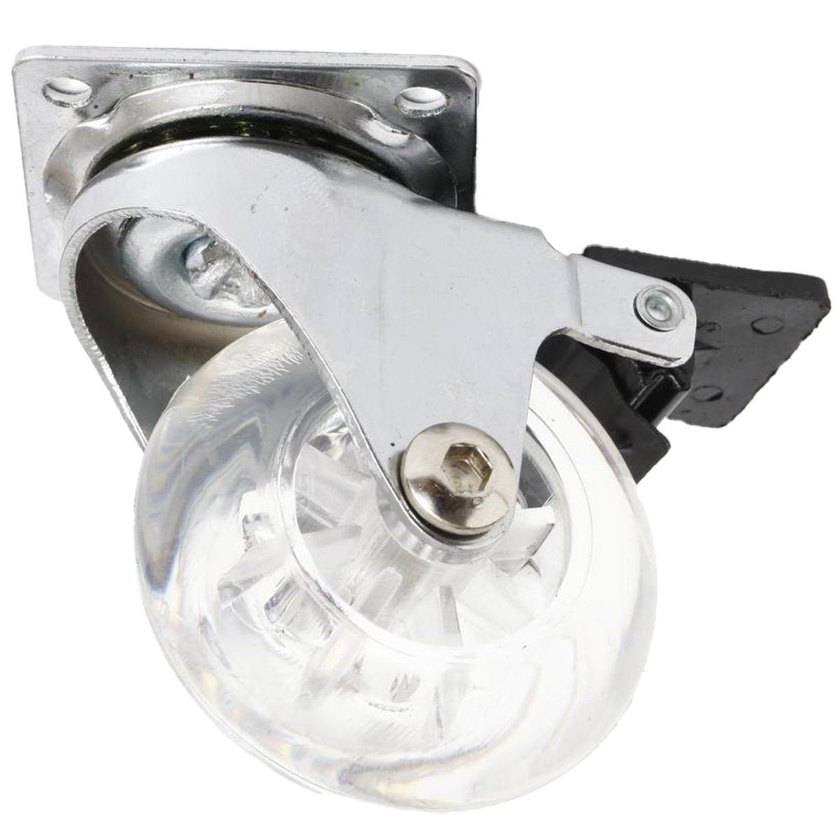 GEVEMAC - Rueda 75 mm acrílica placa/freno