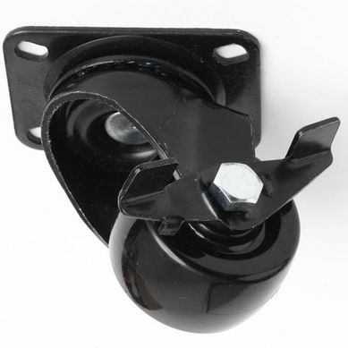 Rueda 50 mm black placa/freno