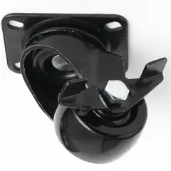 GEVEMAC - Rueda 50 mm black placa/freno