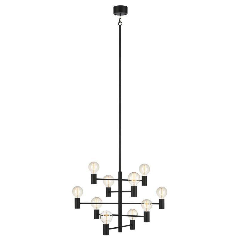 BYP - Lámpara de colgar Paris 10L E27 40w negro