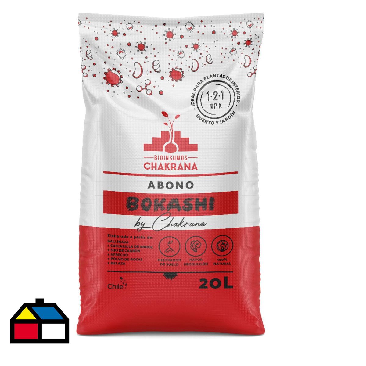 CHAKRANA - Abono Bokashi 20 l