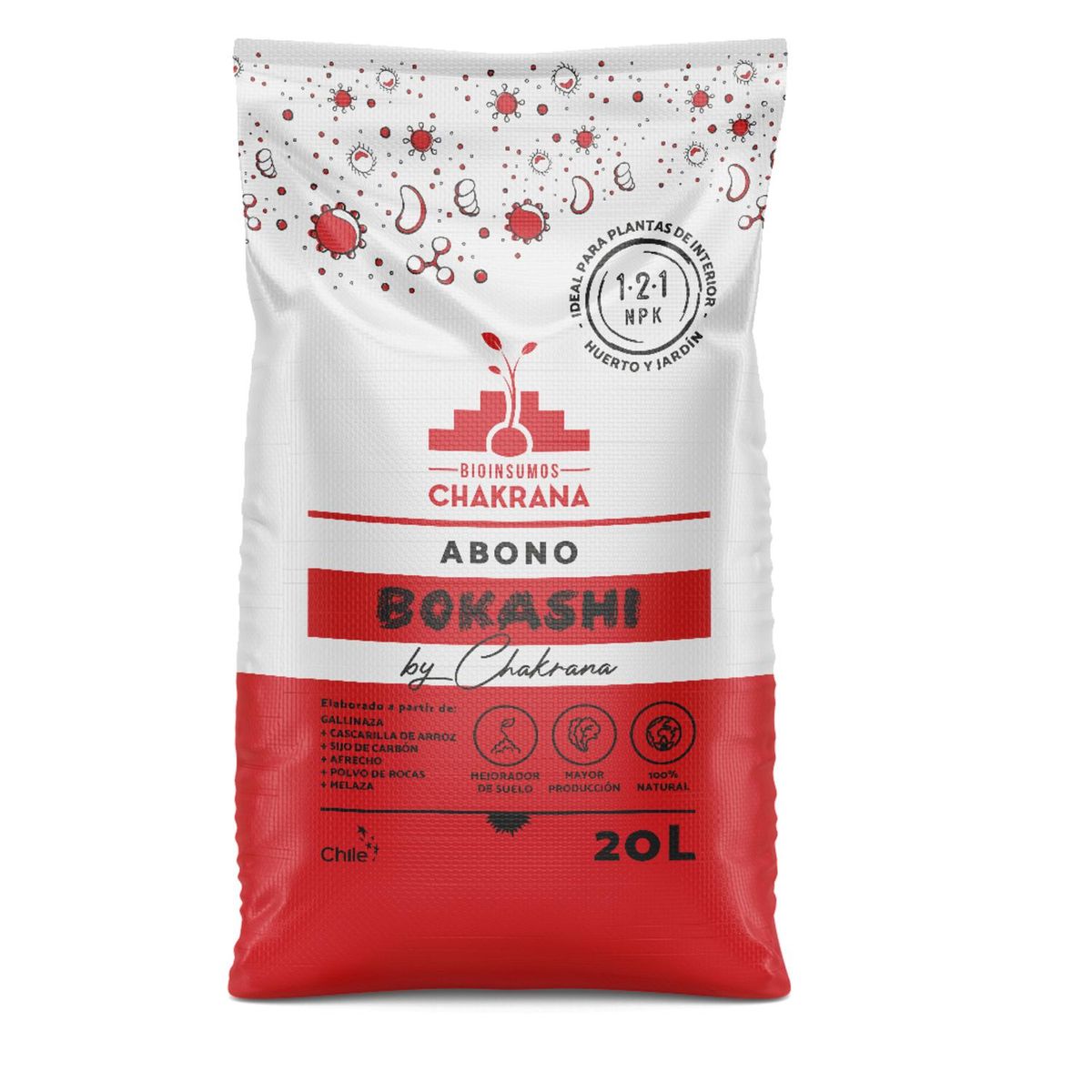 CHAKRANA - Abono Bokashi 20 l