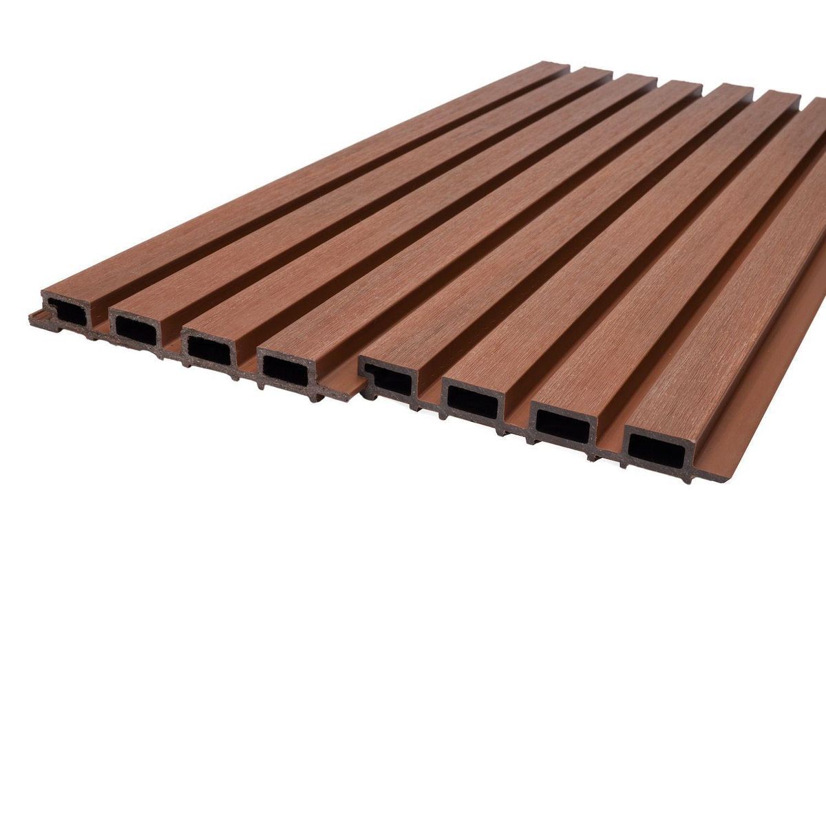 GRUPO CUBICO - Siding Pared de WPC 290x21.9x2.6 cm Café