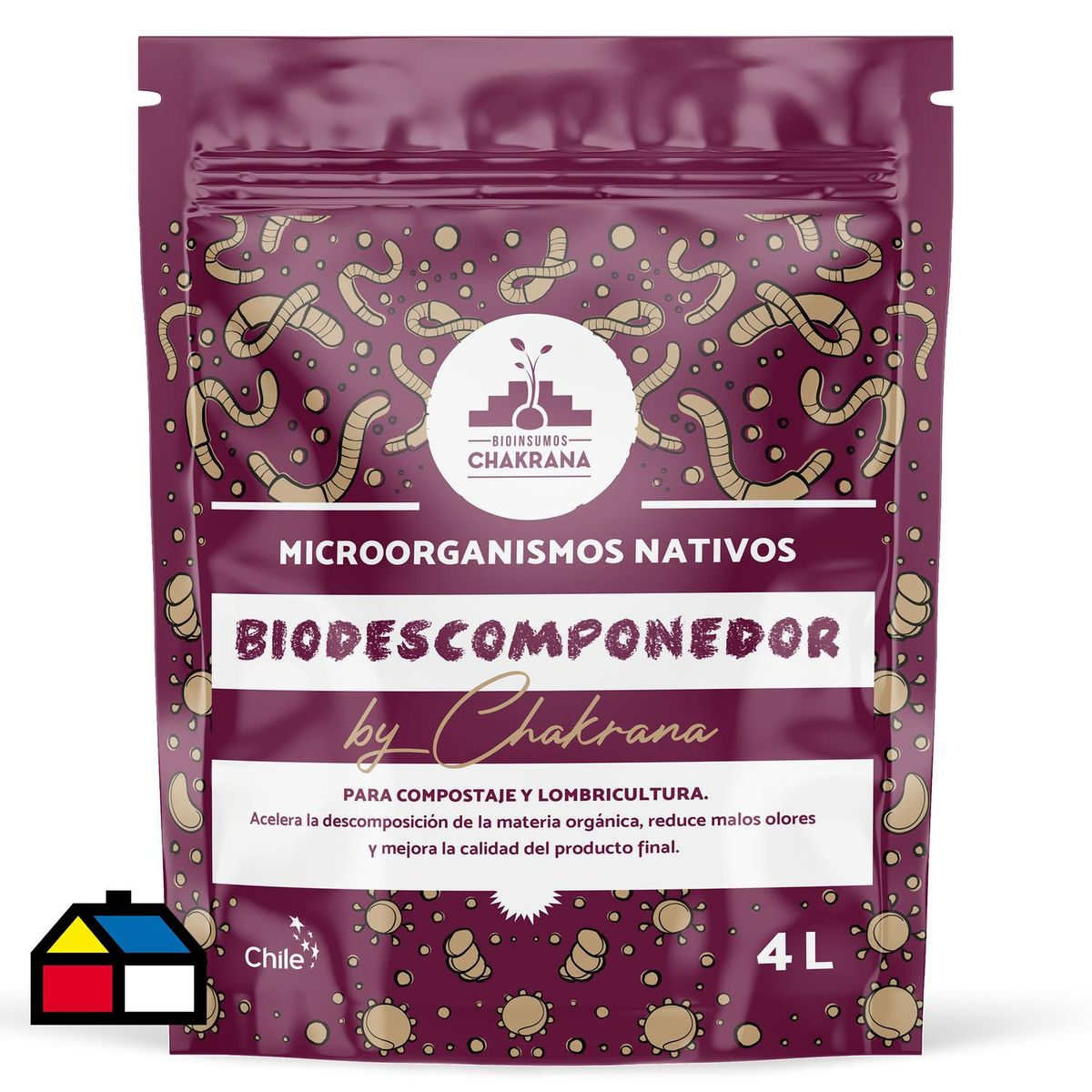 CHAKRANA - Biodescomponedor 4 l