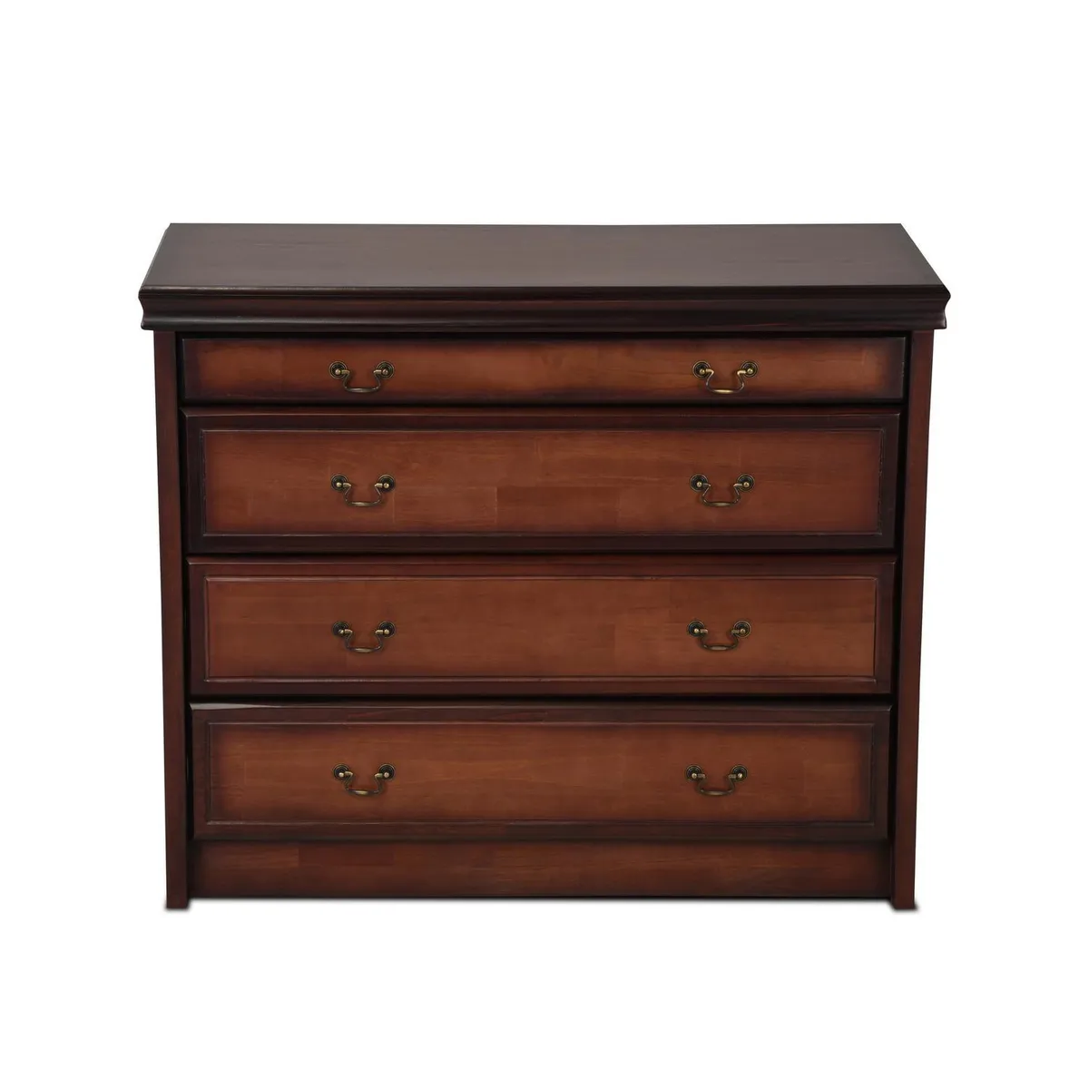 CIC - Cómoda 4 Cajón(es) Tamesis 110x90x50 cm Chocolate